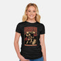 Dungeon Crawler Club-Womens-Fitted-Tee-Studio Mootant