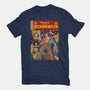 Tales Of The Necronomicon-Womens-Basic-Tee-Green Devil