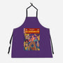 Tales Of The Necronomicon-Unisex-Kitchen-Apron-Green Devil