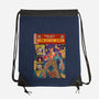 Tales Of The Necronomicon-None-Drawstring-Bag-Green Devil