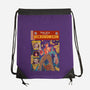 Tales Of The Necronomicon-None-Drawstring-Bag-Green Devil