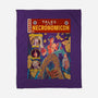Tales Of The Necronomicon-None-Fleece-Blanket-Green Devil