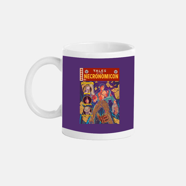 Tales Of The Necronomicon-None-Mug-Drinkware-Green Devil