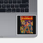 Tales Of The Necronomicon-None-Glossy-Sticker-Green Devil