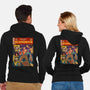 Tales Of The Necronomicon-Unisex-Zip-Up-Sweatshirt-Green Devil