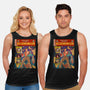 Tales Of The Necronomicon-Unisex-Basic-Tank-Green Devil