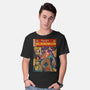 Tales Of The Necronomicon-Mens-Basic-Tee-Green Devil