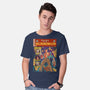 Tales Of The Necronomicon-Mens-Basic-Tee-Green Devil