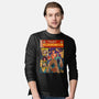 Tales Of The Necronomicon-Mens-Long Sleeved-Tee-Green Devil