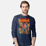 Tales Of The Necronomicon-Mens-Long Sleeved-Tee-Green Devil