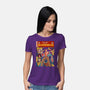 Tales Of The Necronomicon-Womens-Basic-Tee-Green Devil