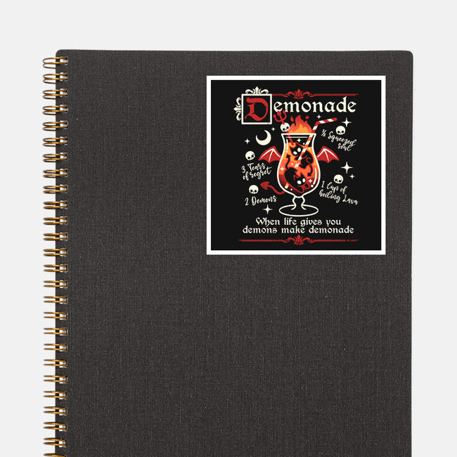 Demonade Cocktail-None-Glossy-Sticker-NemiMakeit