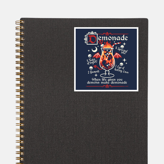 Demonade Cocktail-None-Glossy-Sticker-NemiMakeit