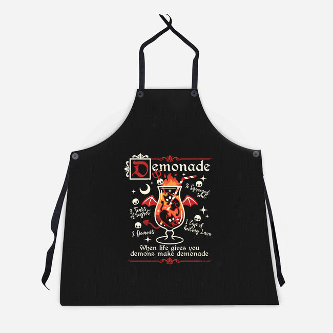 Demonade Cocktail-Unisex-Kitchen-Apron-NemiMakeit