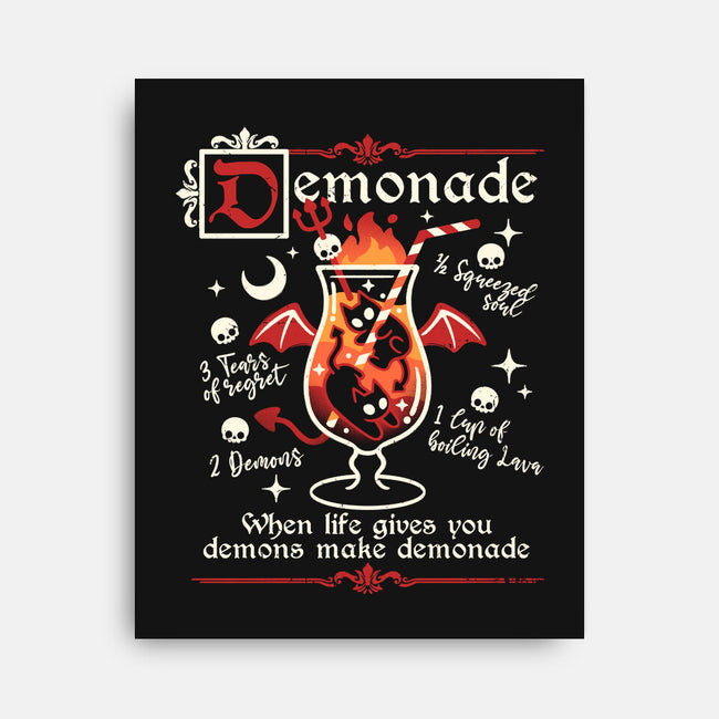 Demonade Cocktail-None-Stretched-Canvas-NemiMakeit