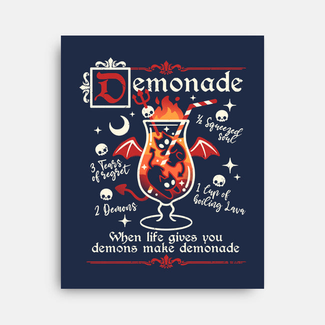 Demonade Cocktail-None-Stretched-Canvas-NemiMakeit