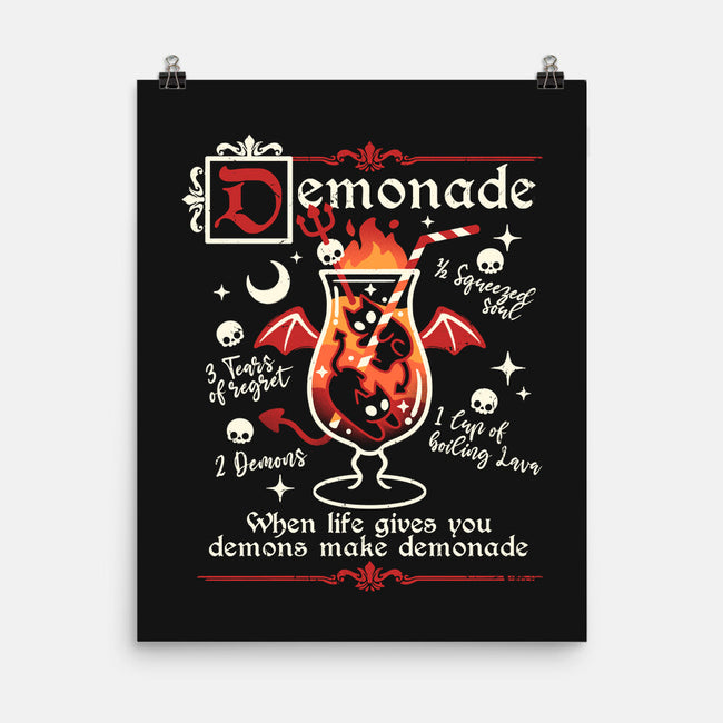 Demonade Cocktail-None-Matte-Poster-NemiMakeit