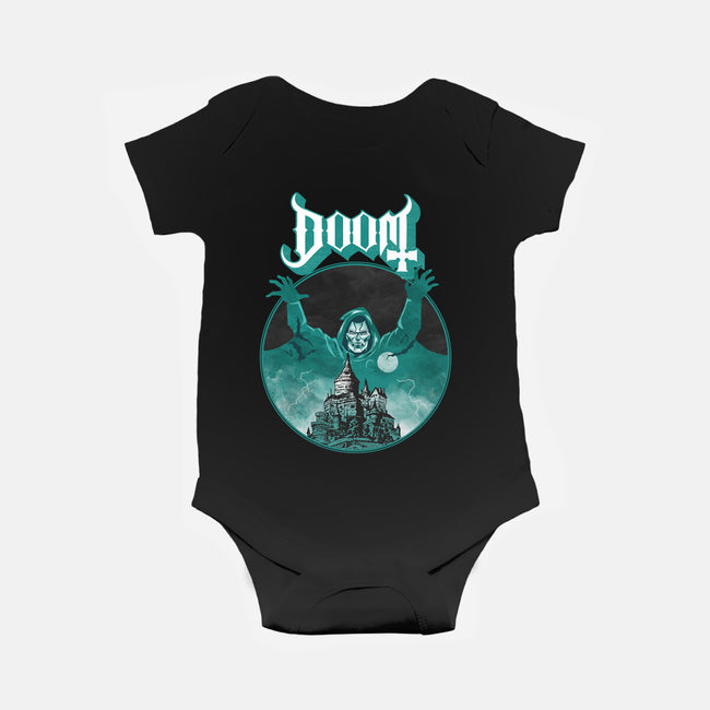 Latveria Castle-Baby-Basic-Onesie-joerawks