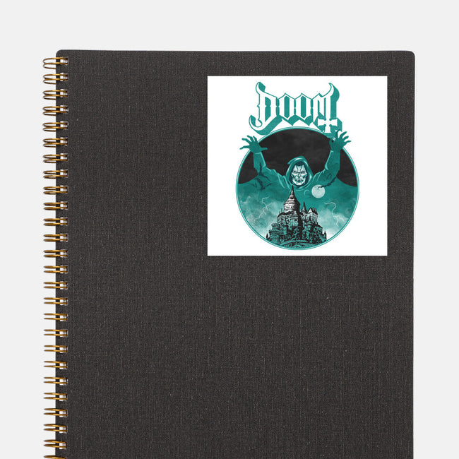 Latveria Castle-None-Glossy-Sticker-joerawks