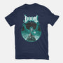 Latveria Castle-Womens-Fitted-Tee-joerawks