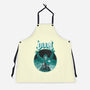 Latveria Castle-Unisex-Kitchen-Apron-joerawks