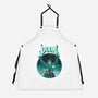 Latveria Castle-Unisex-Kitchen-Apron-joerawks