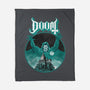 Latveria Castle-None-Fleece-Blanket-joerawks