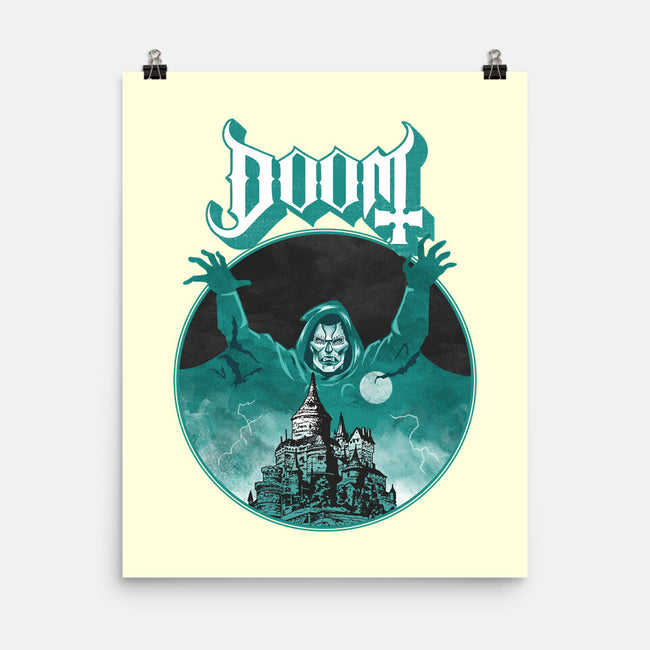 Latveria Castle-None-Matte-Poster-joerawks