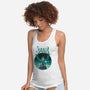 Latveria Castle-Womens-Racerback-Tank-joerawks