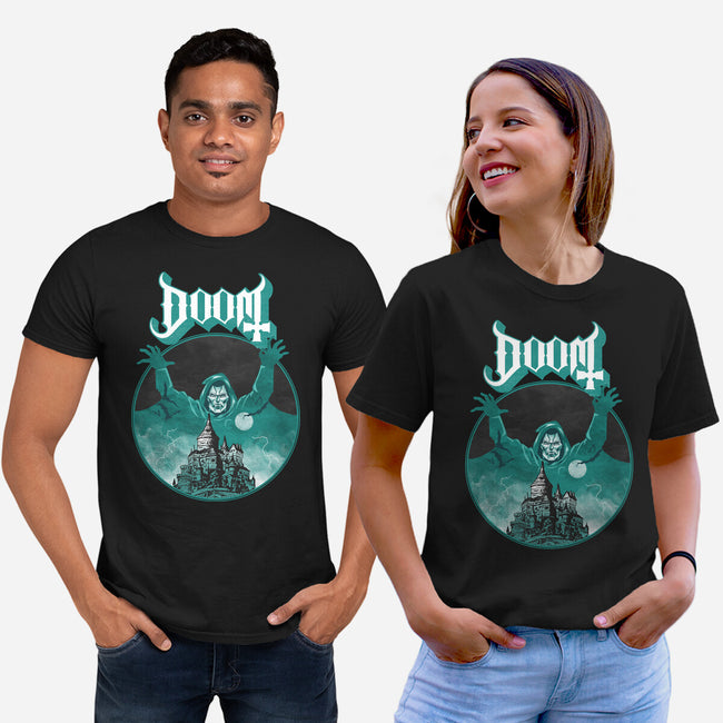 Latveria Castle-Unisex-Basic-Tee-joerawks