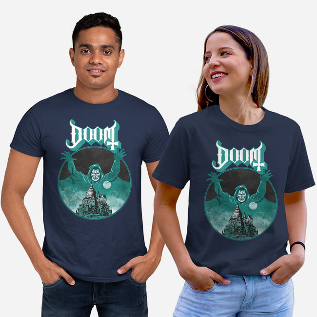 Latveria Castle-Unisex-Basic-Tee-joerawks