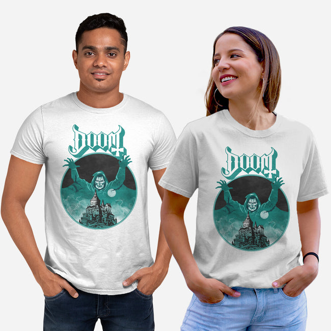 Latveria Castle-Unisex-Basic-Tee-joerawks
