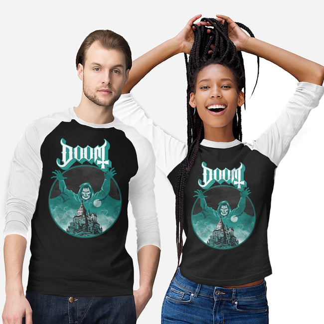 Latveria Castle-Unisex-Baseball-Tee-joerawks