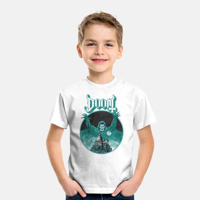 Latveria Castle-Youth-Basic-Tee-joerawks