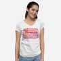 The Donut Holes-Womens-V-Neck-Tee-kg07