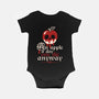 Poisoned Apple A Day-Baby-Basic-Onesie-NemiMakeit