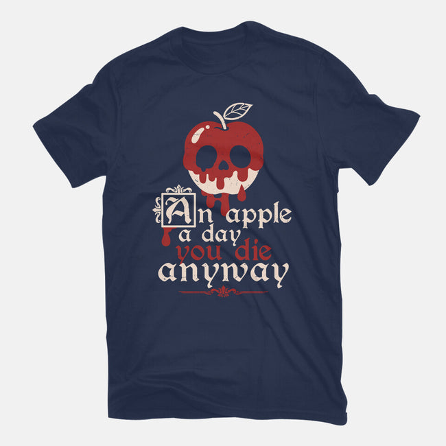 Poisoned Apple A Day-Womens-Basic-Tee-NemiMakeit