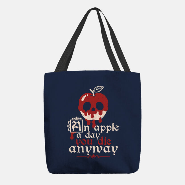 Poisoned Apple A Day-None-Basic Tote-Bag-NemiMakeit