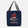 Poisoned Apple A Day-None-Basic Tote-Bag-NemiMakeit