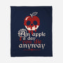 Poisoned Apple A Day-None-Fleece-Blanket-NemiMakeit