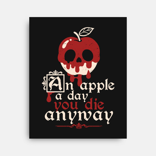 Poisoned Apple A Day-None-Stretched-Canvas-NemiMakeit
