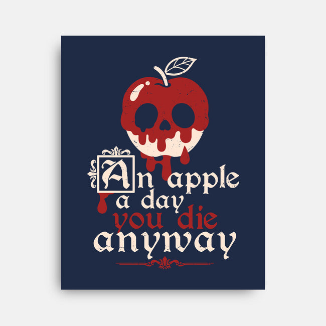 Poisoned Apple A Day-None-Stretched-Canvas-NemiMakeit