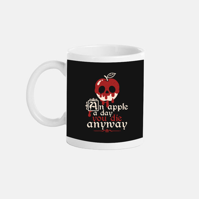 Poisoned Apple A Day-None-Mug-Drinkware-NemiMakeit
