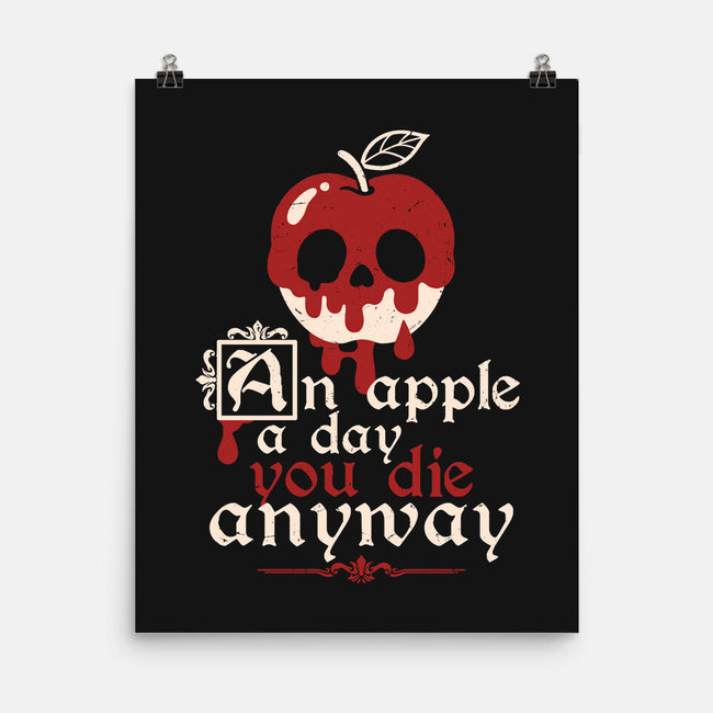 Poisoned Apple A Day-None-Matte-Poster-NemiMakeit