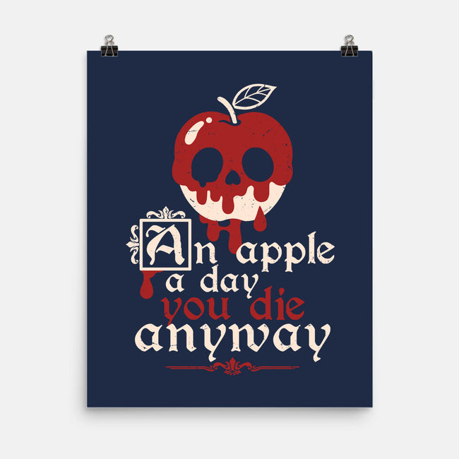 Poisoned Apple A Day-None-Matte-Poster-NemiMakeit