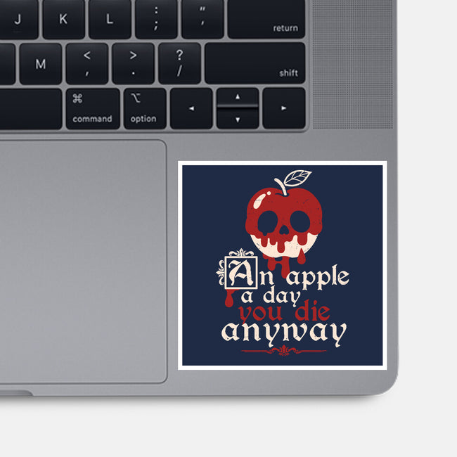 Poisoned Apple A Day-None-Glossy-Sticker-NemiMakeit