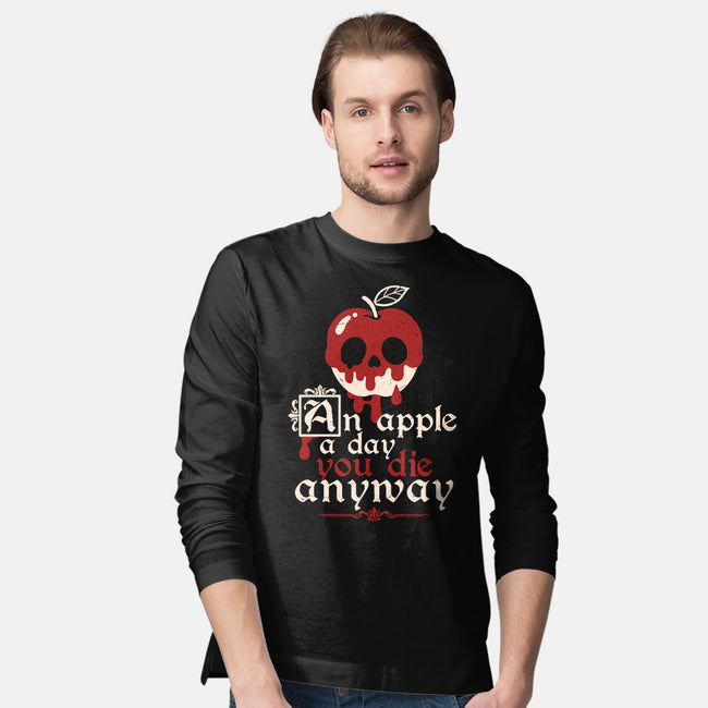 Poisoned Apple A Day-Mens-Long Sleeved-Tee-NemiMakeit