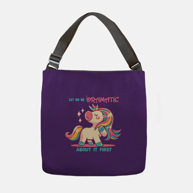 Let Me Be Dramatic About It-None-Adjustable Tote-Bag-TechraNova