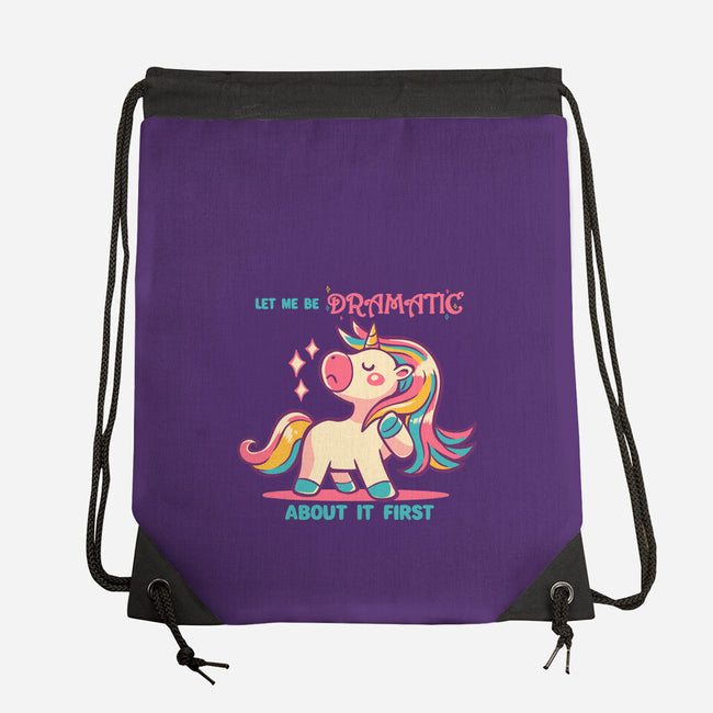 Let Me Be Dramatic About It-None-Drawstring-Bag-TechraNova