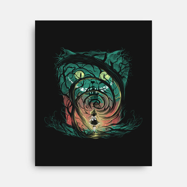 The Cat And The Hat-None-Stretched-Canvas-zascanauta